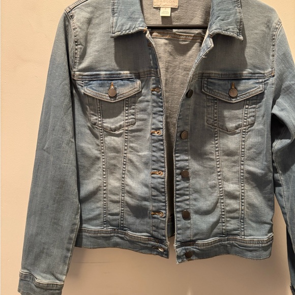 Caslon from Nordstrom Light Blue Jean Jacket. Never worn w/ tags. - Picture 6 of 9